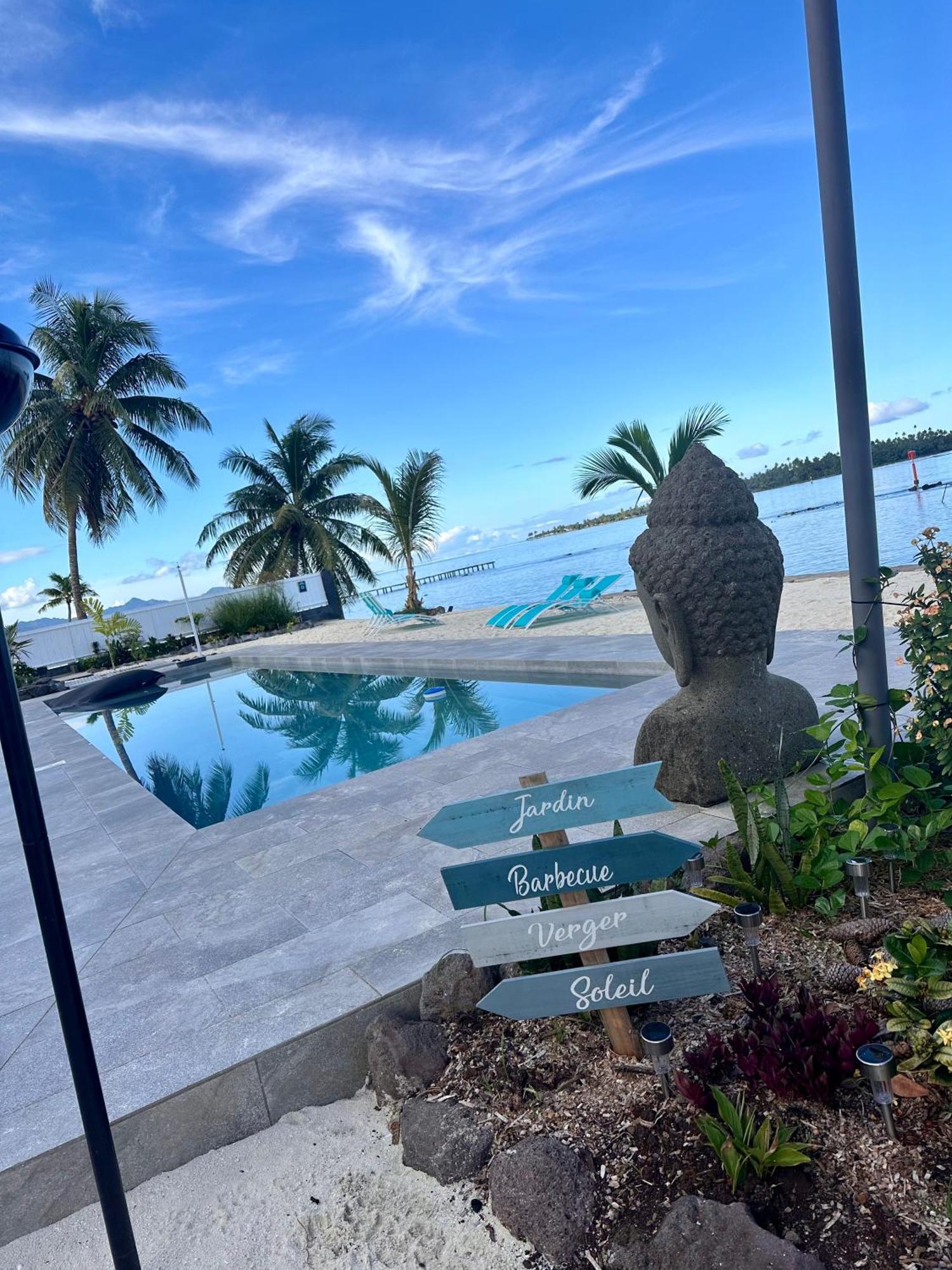Pension Irivai Appartement Puatou 1 Chambre Bord De Mer Uturoa Buitenkant foto