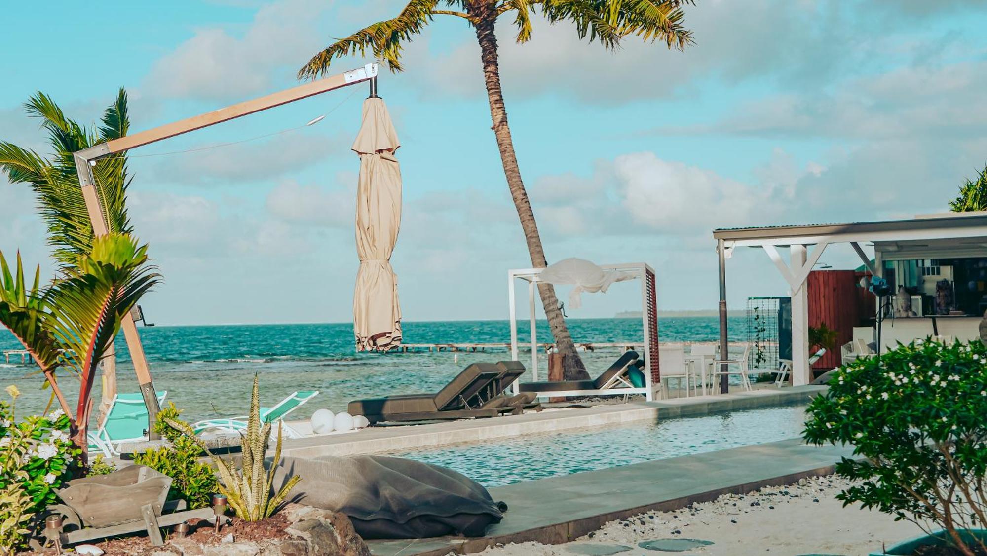 Pension Irivai Appartement Puatou 1 Chambre Bord De Mer Uturoa Buitenkant foto