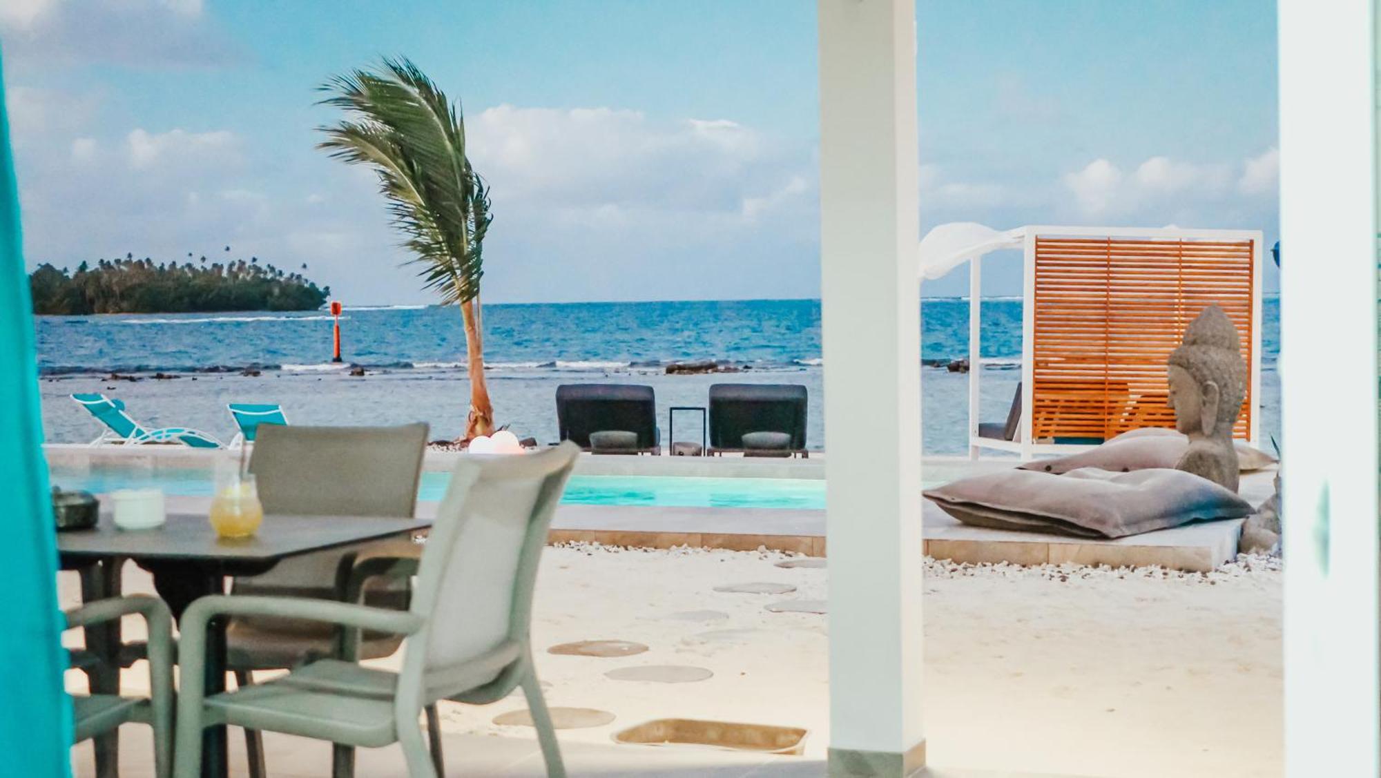 Pension Irivai Appartement Puatou 1 Chambre Bord De Mer Uturoa Buitenkant foto