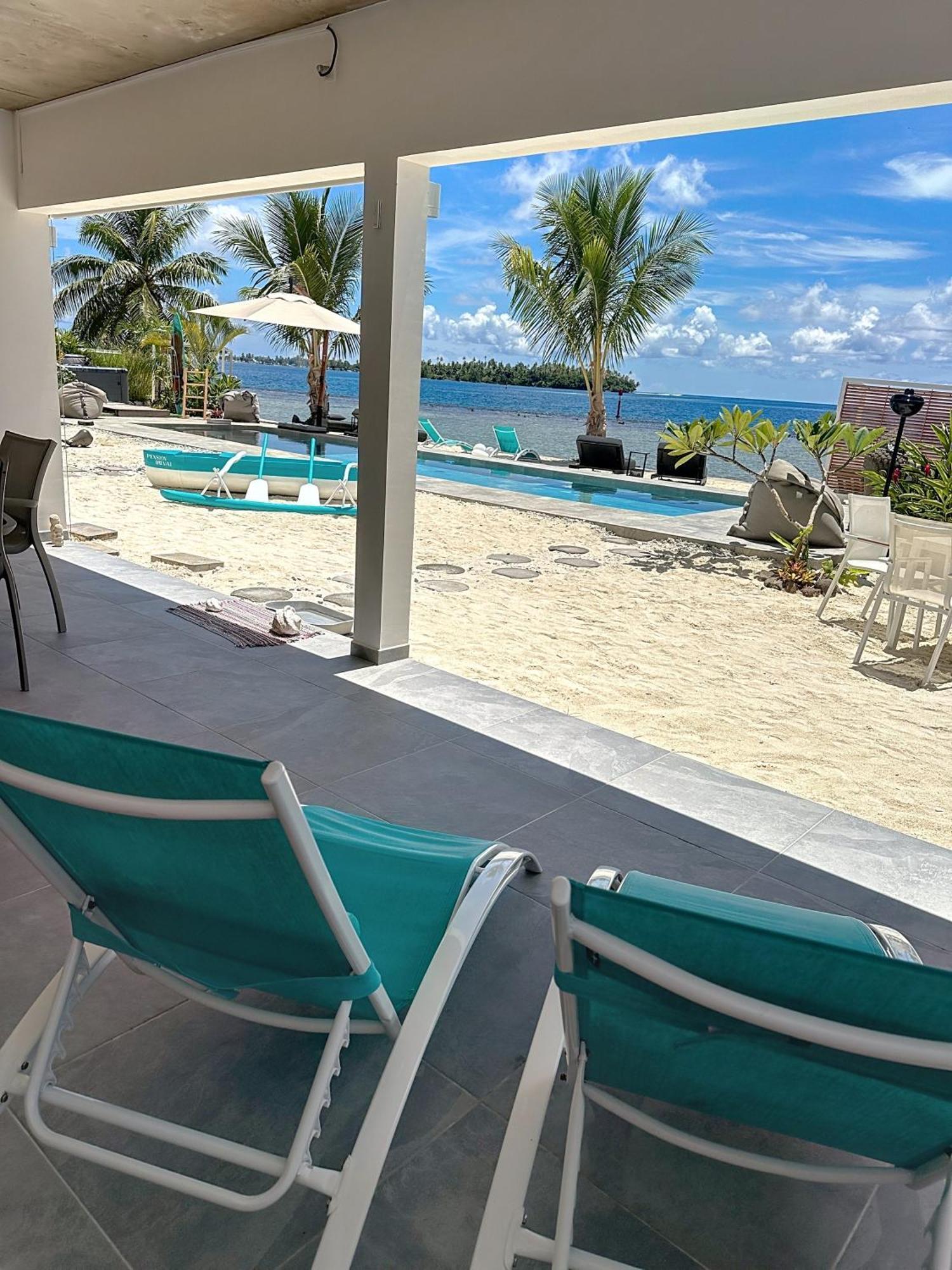 Pension Irivai Appartement Puatou 1 Chambre Bord De Mer Uturoa Buitenkant foto