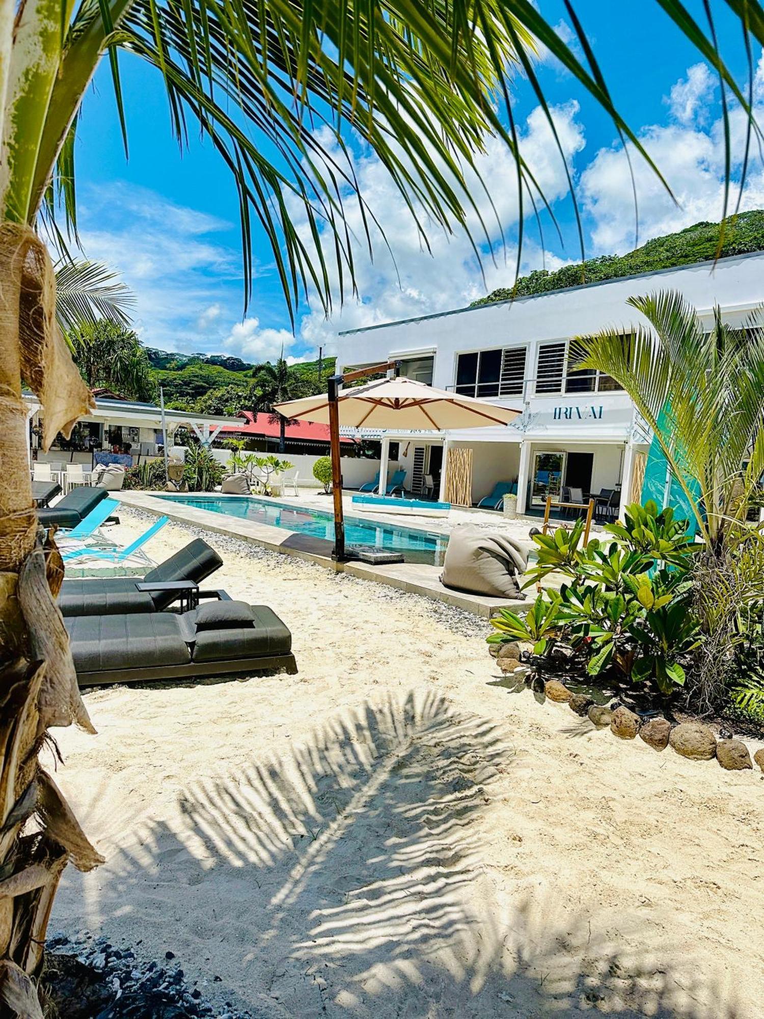 Pension Irivai Appartement Puatou 1 Chambre Bord De Mer Uturoa Buitenkant foto