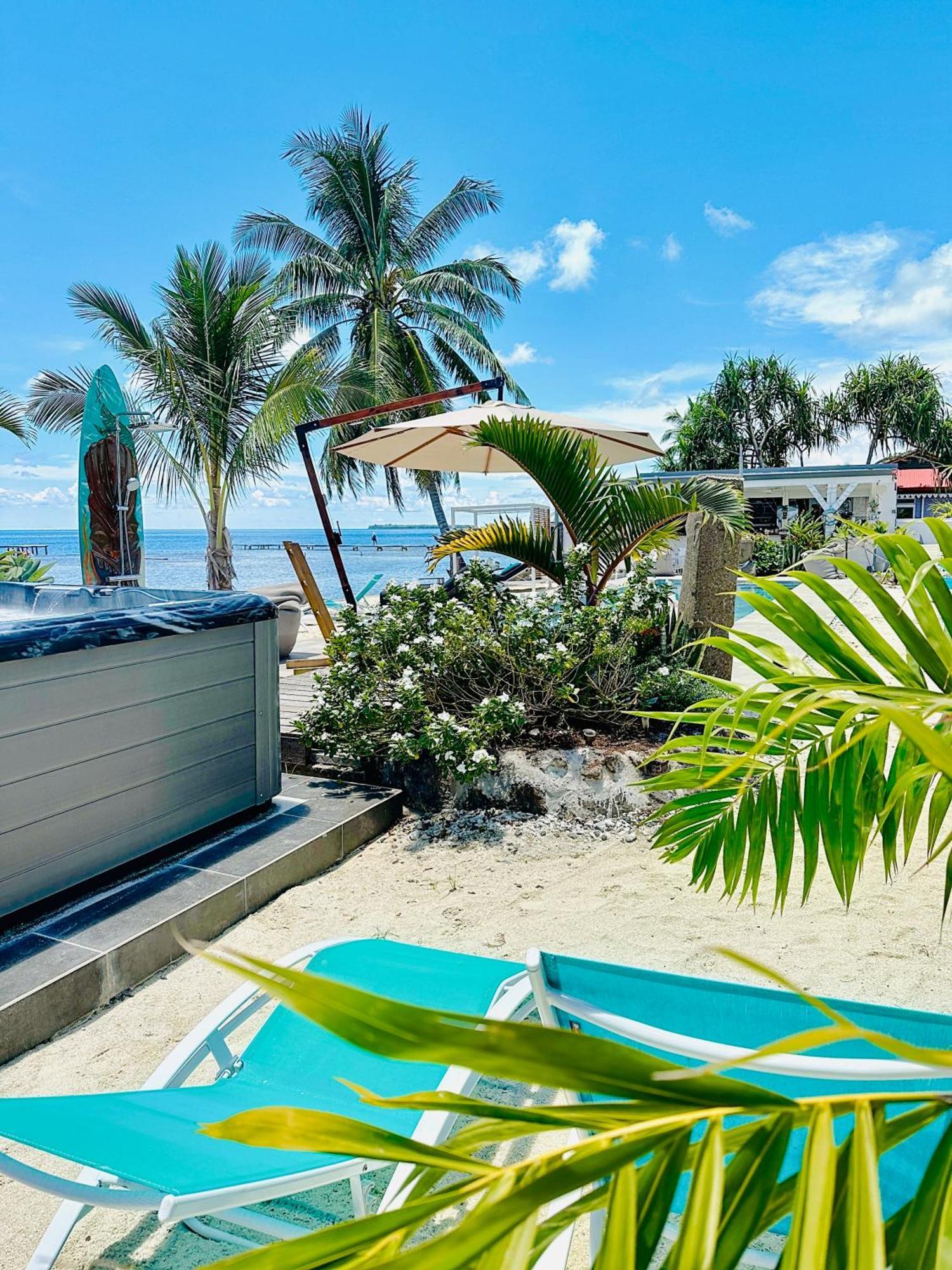 Pension Irivai Appartement Puatou 1 Chambre Bord De Mer Uturoa Buitenkant foto
