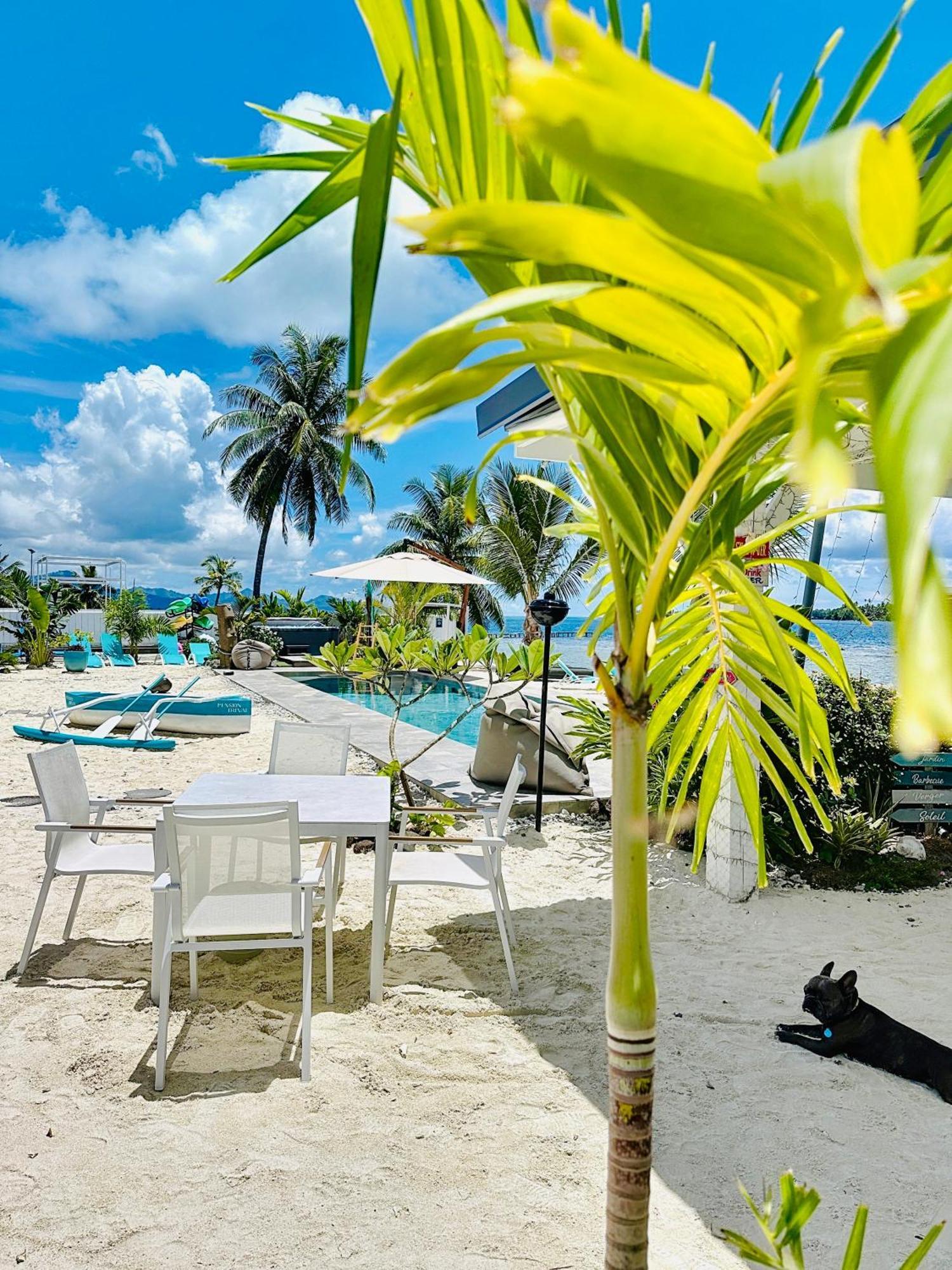 Pension Irivai Appartement Puatou 1 Chambre Bord De Mer Uturoa Buitenkant foto