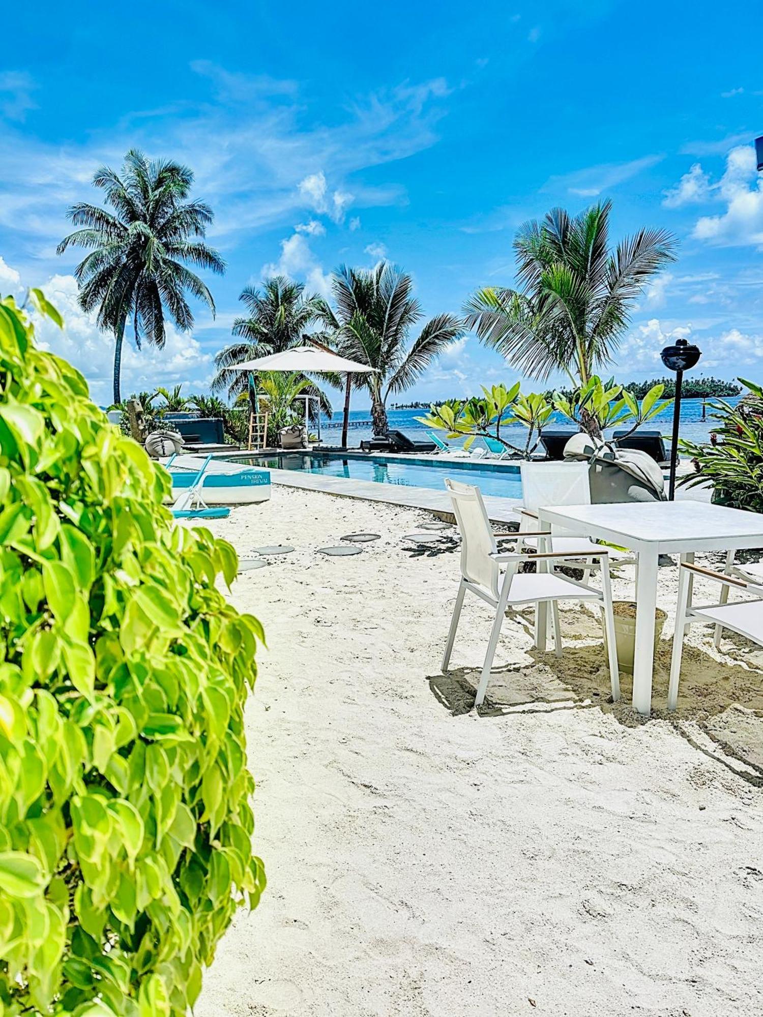 Pension Irivai Appartement Puatou 1 Chambre Bord De Mer Uturoa Buitenkant foto